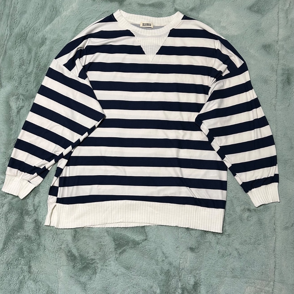 Blumin Long Sleeve Striped top size 2XL. Brand new. - Picture 3 of 3